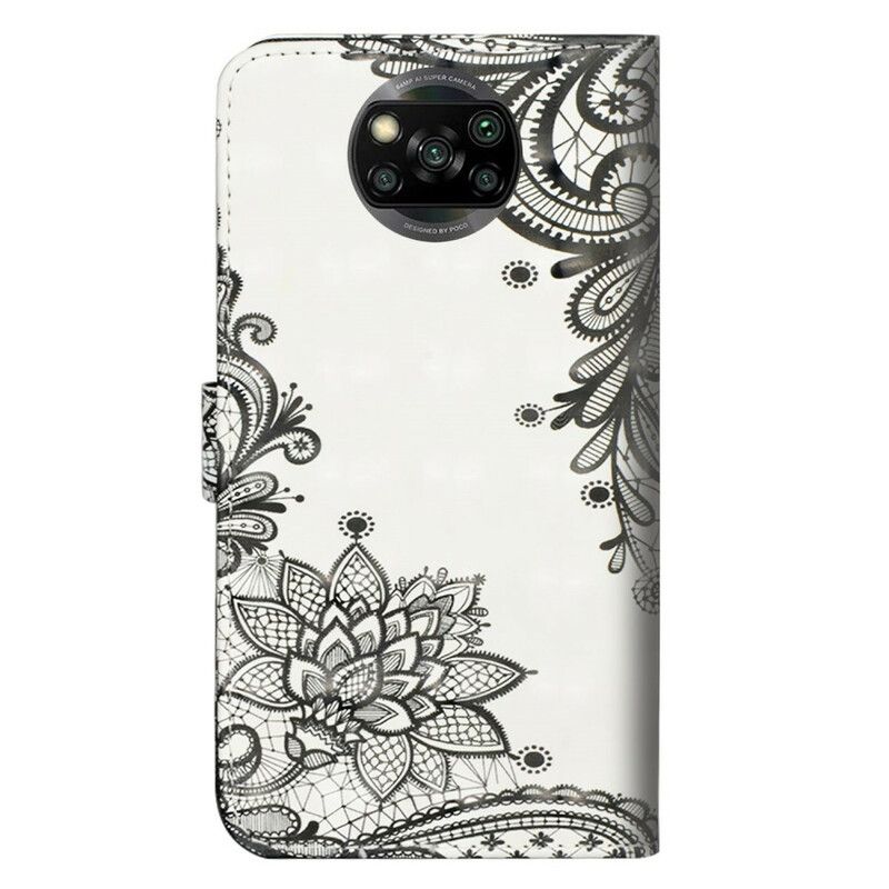 Flip Cover Poco X3 / X3 Pro / X3 NFC Blondeblomster