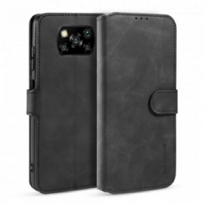 Flip Cover Poco X3 / X3 Pro / X3 NFC Dg.ming Retro