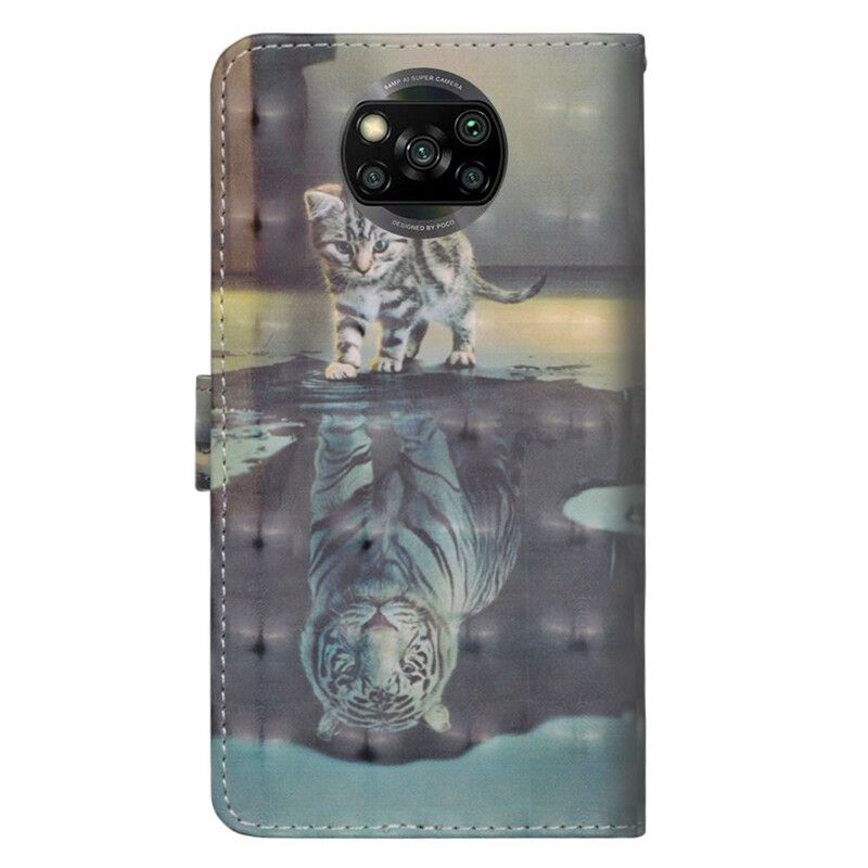 Flip Cover Poco X3 / X3 Pro / X3 NFC Ernest The Tiger