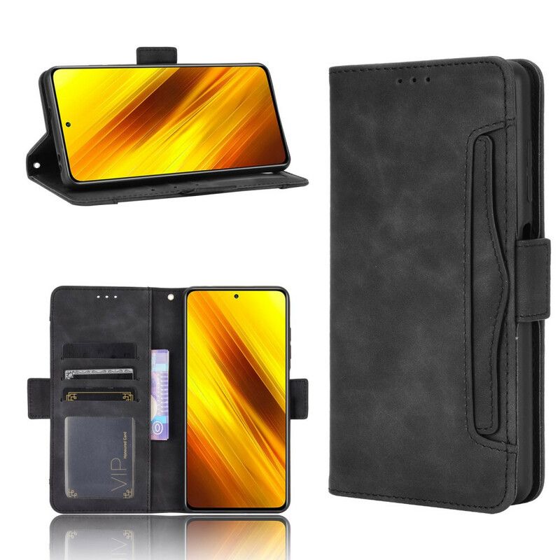 Flip Cover Poco X3 / X3 Pro / X3 NFC Førsteklasses Multikort