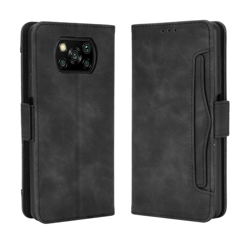 Flip Cover Poco X3 / X3 Pro / X3 NFC Førsteklasses Multikort