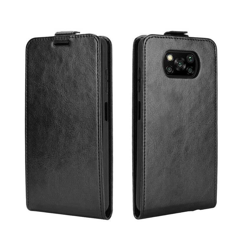 Flip Cover Poco X3 / X3 Pro / X3 NFC Læder Cover Lædereffekt Lodret Klap