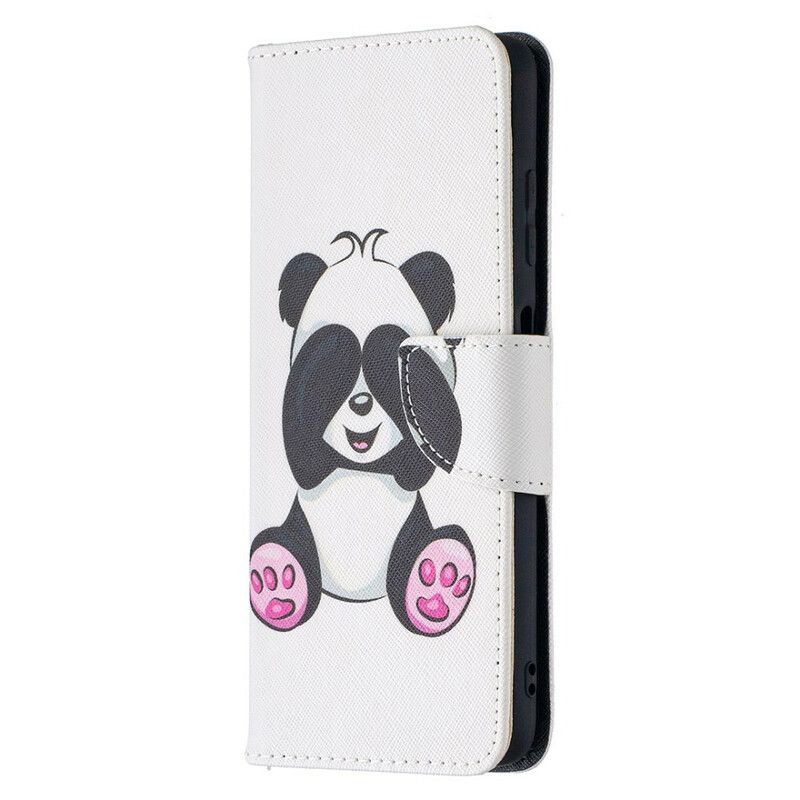 Flip Cover Poco X3 / X3 Pro / X3 NFC Panda Sjov