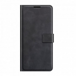 Flip Cover Asus Zenfone 8 Flip Læder Cover Slankt Kunstlæder