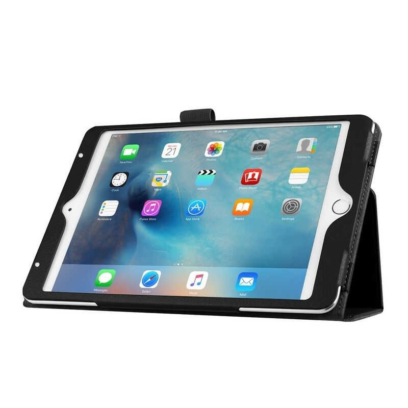 Flip Cover iPad Mini 4 Litchi Imiteret Læder