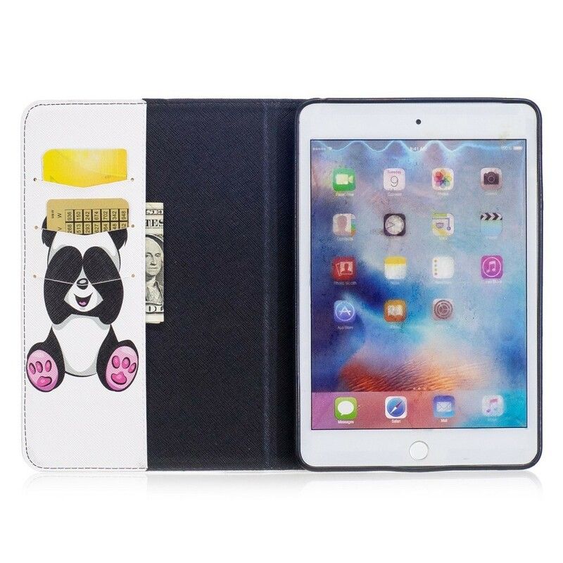 Flip Cover iPad Mini 4 Panda Sjov