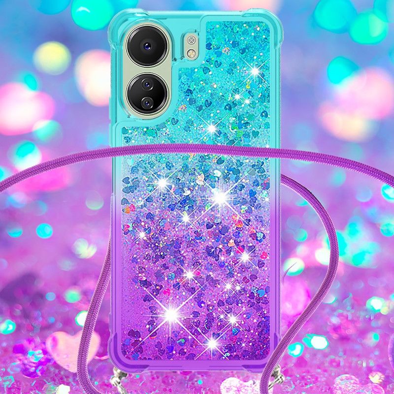 Cover Poco C65 Gradient Glitter