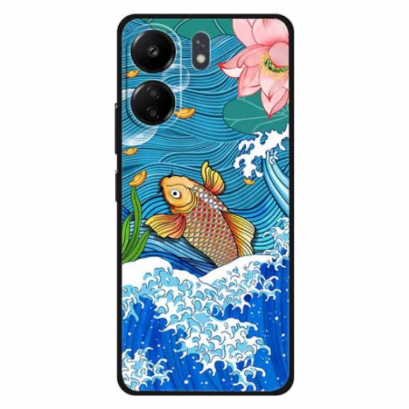 Cover Poco C65 Surfing Golden Carp