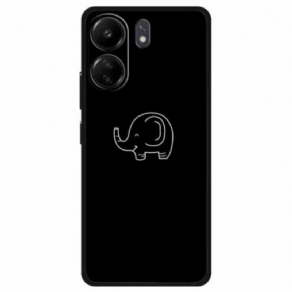 Cover Poco C65 Telefon Etui Elefant