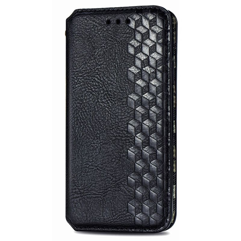 Læder Cover Poco C65 Telefon Etui Vintage Diamanter