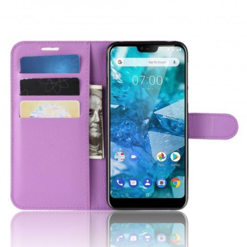 Flip Cover Nokia 7.1 Klassisk