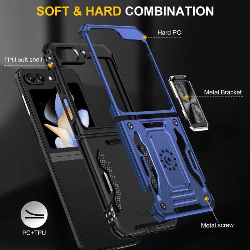 Cover Samsung Galaxy Z Flip 6 Telefon Etui Armor Series Support Ring