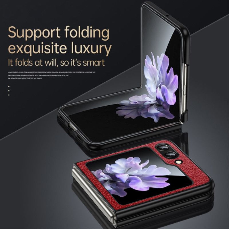 Cover Til Samsung Galaxy Z Flip 6 Litchi Tekstur Sulada