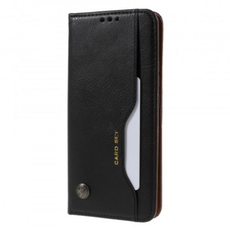 Cover Huawei Mate 20 Pro Flip Cover Faux Læder Kortholder