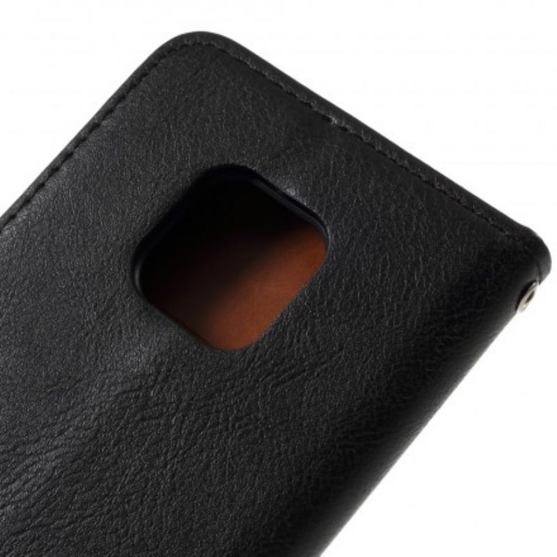 Cover Huawei Mate 20 Pro Flip Cover Faux Læder Kortholder