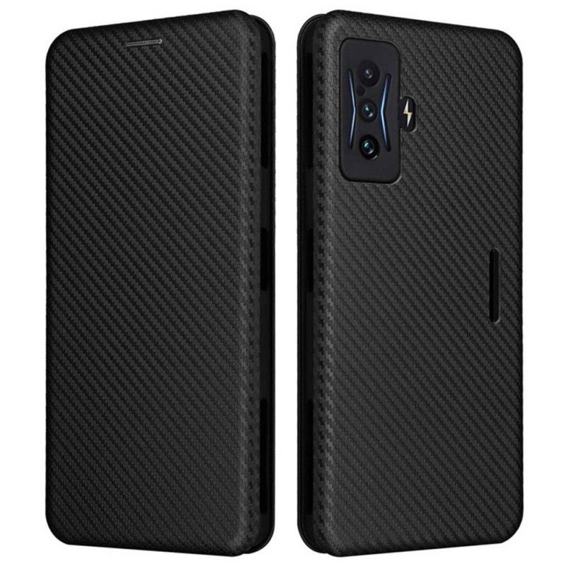 Cover Poco F4 GT Flip Cover Kulfiber