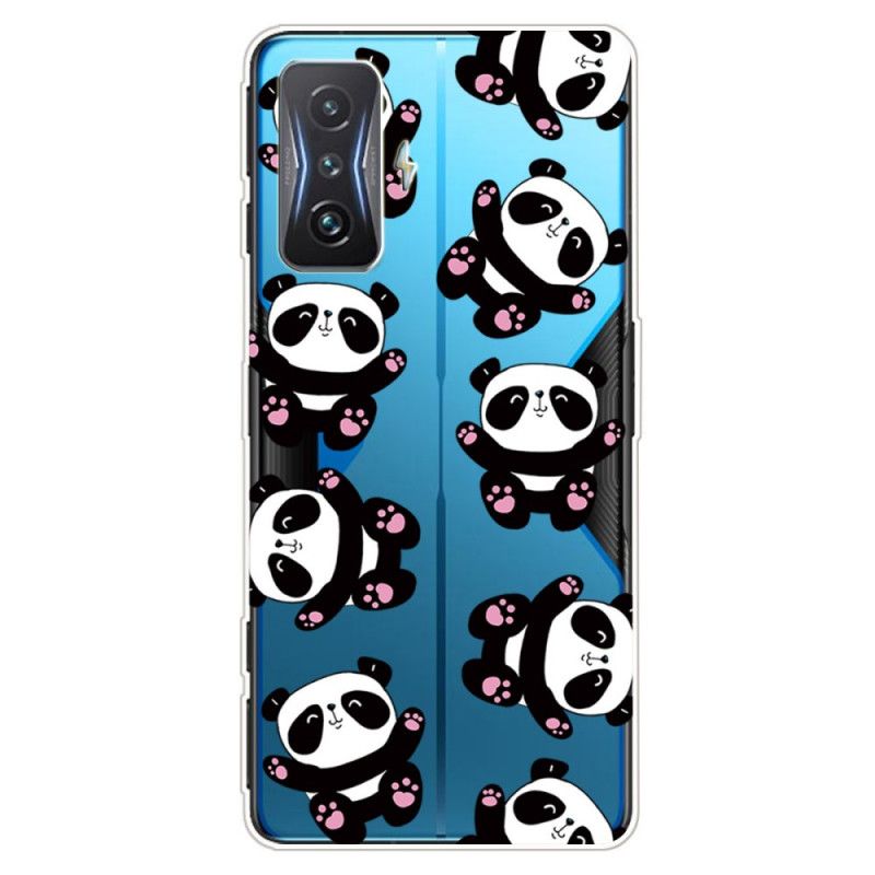 Cover Poco F4 GT Transparente Flere Pandaer