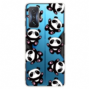 Cover Poco F4 GT Transparente Flere Pandaer