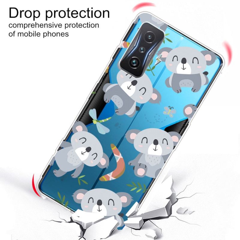 Cover Poco F4 GT Transparente Koalaer