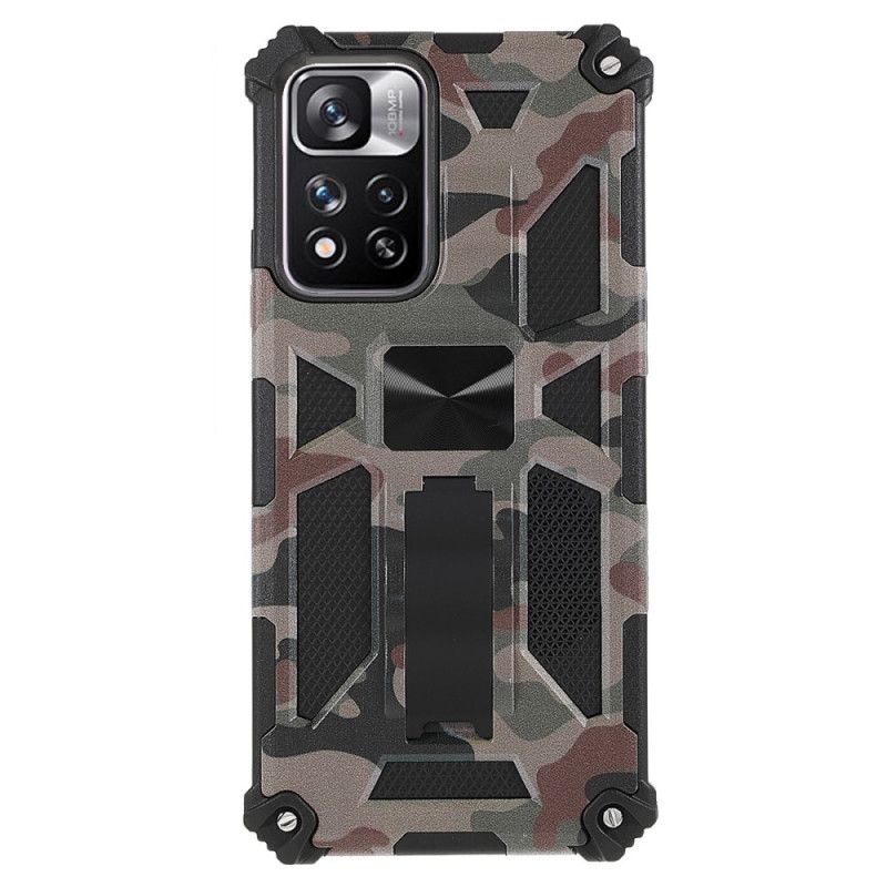 Cover Xiaomi Redmi Note 11 Pro Plus 5G Aftagelig Støttecamouflage