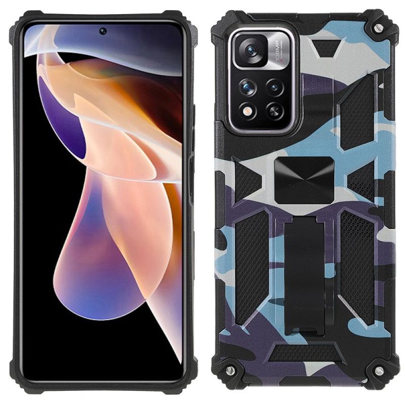 Cover Xiaomi Redmi Note 11 Pro Plus 5G Aftagelig Støttecamouflage