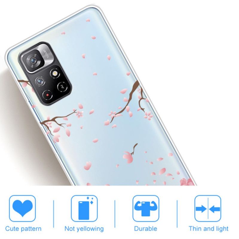 Cover Xiaomi Redmi Note 11 Pro Plus 5G Blomsteregn