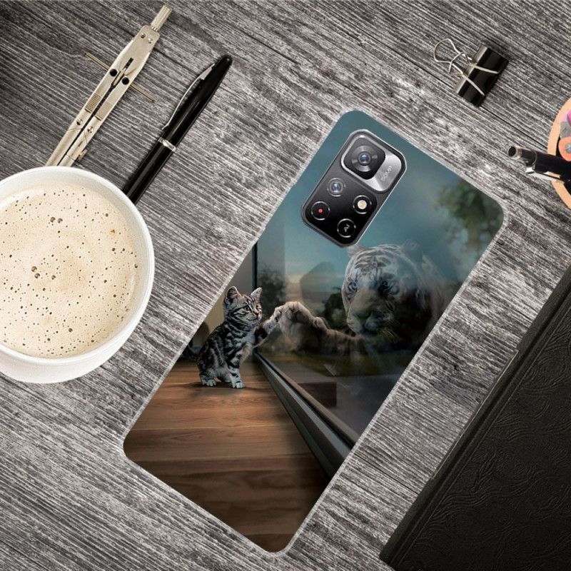 Cover Xiaomi Redmi Note 11 Pro Plus 5G Feline Dream Silikone