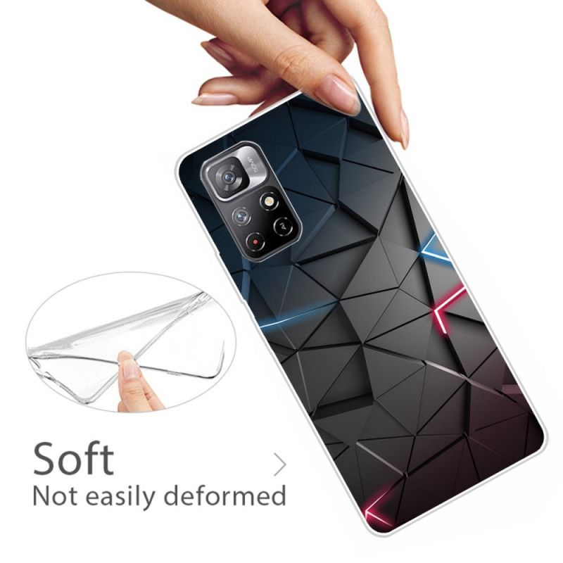 Cover Xiaomi Redmi Note 11 Pro Plus 5G Fleksibel Geometri