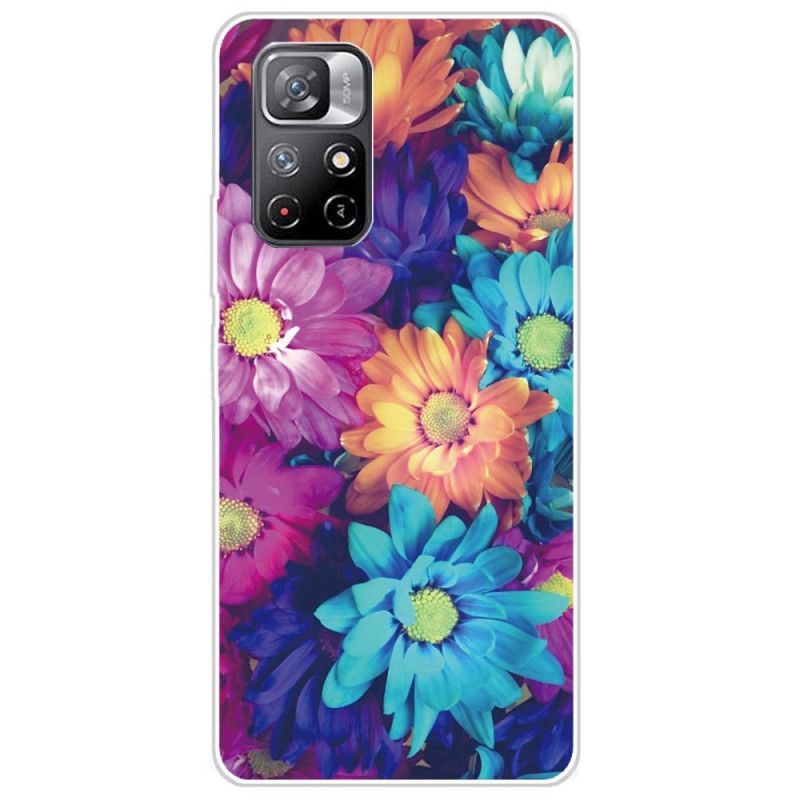 Cover Xiaomi Redmi Note 11 Pro Plus 5G Fleksible Blomster