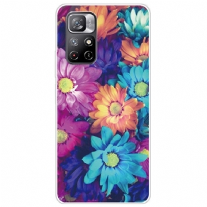 Cover Xiaomi Redmi Note 11 Pro Plus 5G Fleksible Blomster