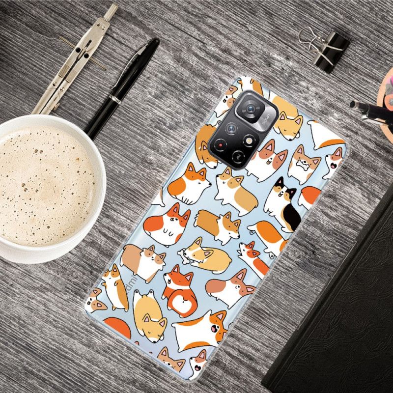 Cover Xiaomi Redmi Note 11 Pro Plus 5G Flere Hunde