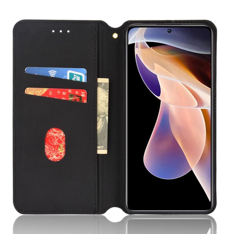 Cover Xiaomi Redmi Note 11 Pro Plus 5G Flip Cover 3d Tekstur Lædereffekt