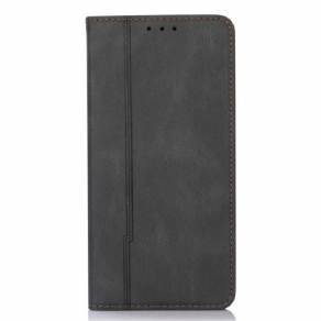 Cover Xiaomi Redmi Note 11 Pro Plus 5G Flip Cover Line Læderstil