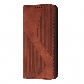 Cover Xiaomi Redmi Note 11 Pro Plus 5G Flip Cover S-design Læderstil