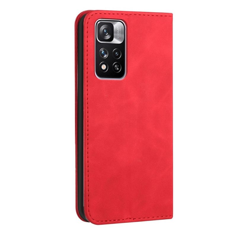 Cover Xiaomi Redmi Note 11 Pro Plus 5G Flip Cover S-design Læderstil