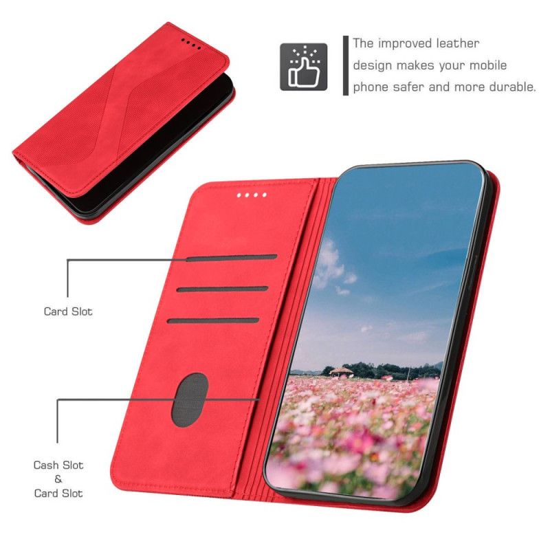 Cover Xiaomi Redmi Note 11 Pro Plus 5G Flip Cover S-design Læderstil