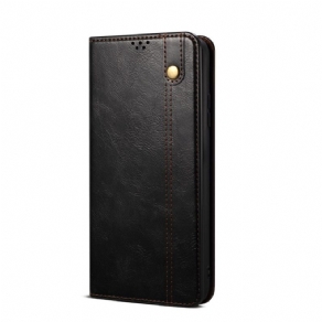 Cover Xiaomi Redmi Note 11 Pro Plus 5G Flip Cover Voksbehandlet Kunstlæder