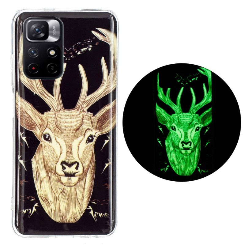 Cover Xiaomi Redmi Note 11 Pro Plus 5G Fluorescerende Majestic Stag