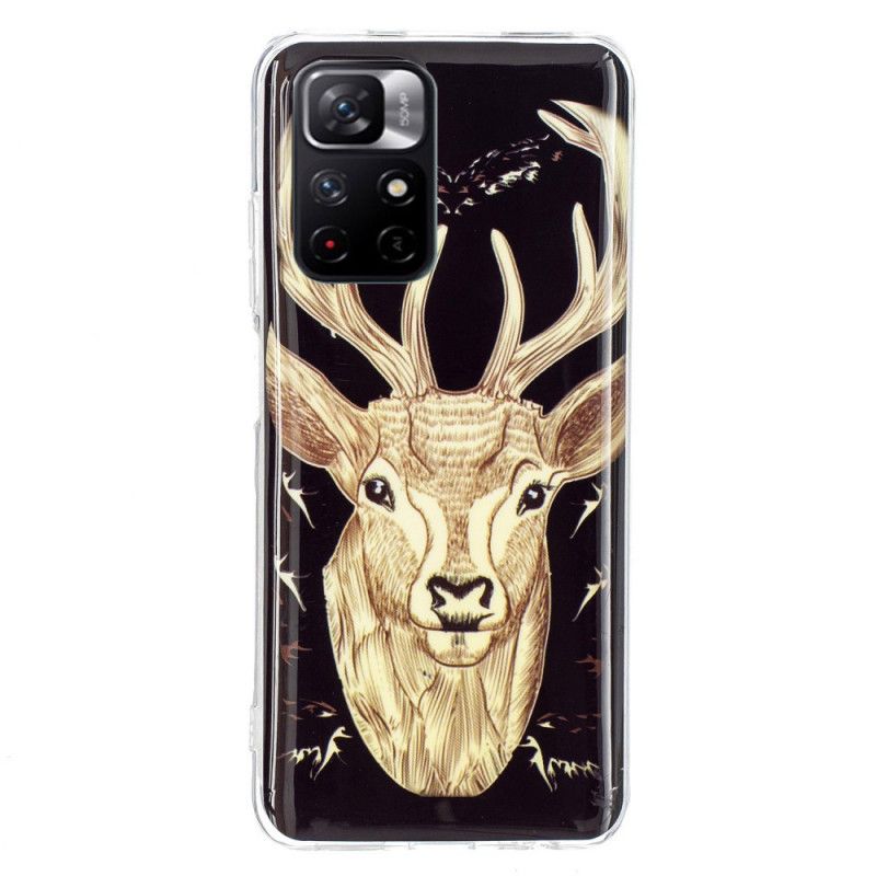 Cover Xiaomi Redmi Note 11 Pro Plus 5G Fluorescerende Majestic Stag