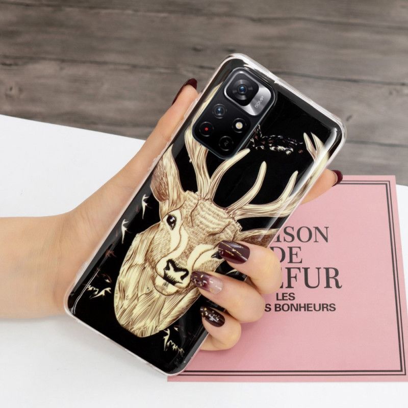 Cover Xiaomi Redmi Note 11 Pro Plus 5G Fluorescerende Majestic Stag