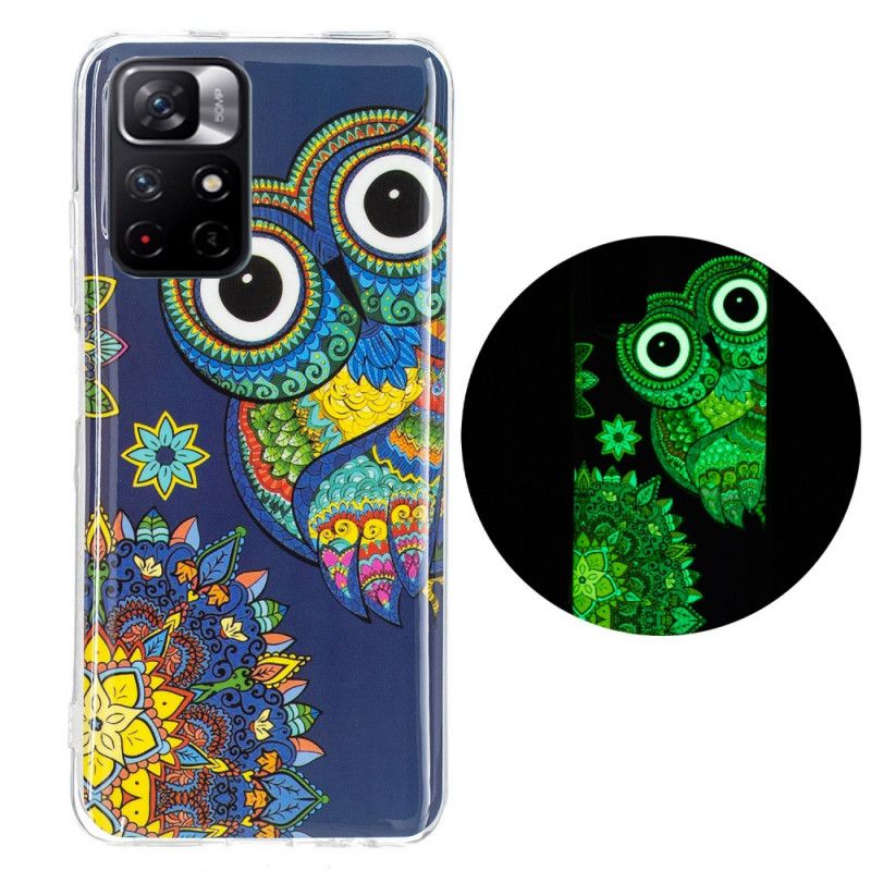 Cover Xiaomi Redmi Note 11 Pro Plus 5G Fluorescerende Mandalaugle