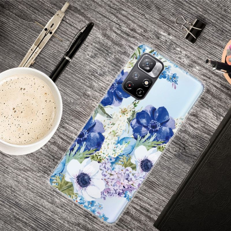 Cover Xiaomi Redmi Note 11 Pro Plus 5G Fortryllede Blomster