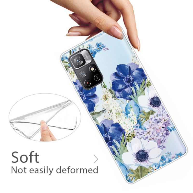 Cover Xiaomi Redmi Note 11 Pro Plus 5G Fortryllede Blomster