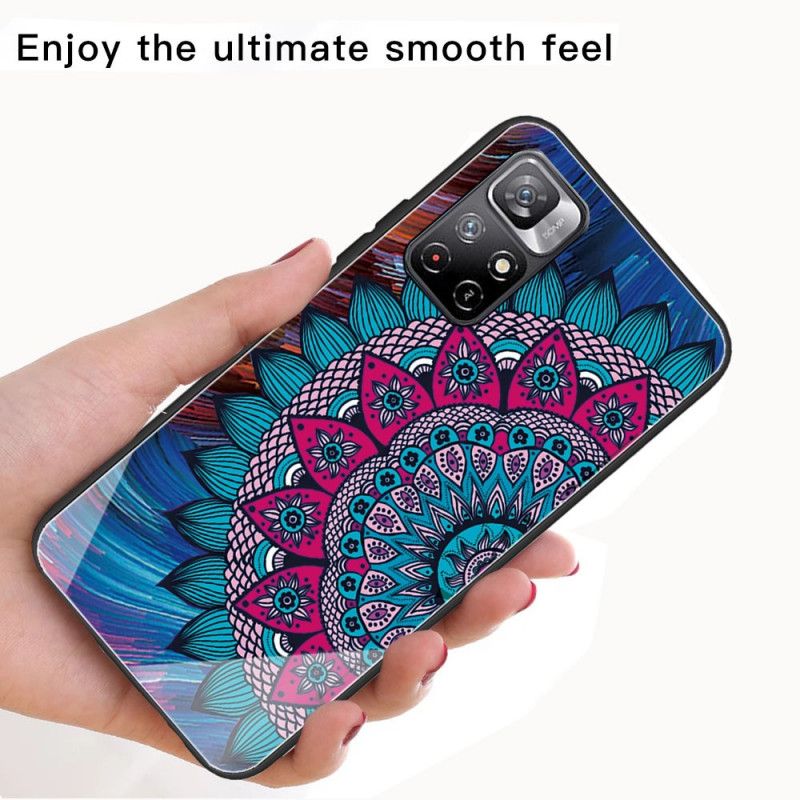 Cover Xiaomi Redmi Note 11 Pro Plus 5G Hærdet Glas Mandala