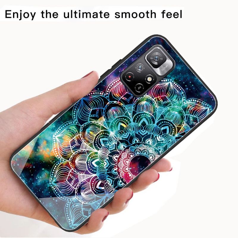 Cover Xiaomi Redmi Note 11 Pro Plus 5G Hærdet Glas Mandala