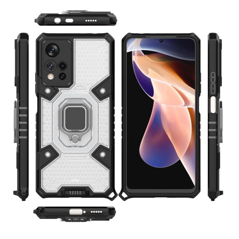 Cover Xiaomi Redmi Note 11 Pro Plus 5G Honeycomb Med Ring