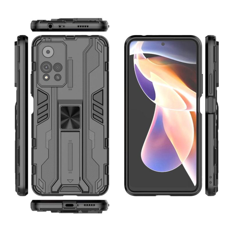 Cover Xiaomi Redmi Note 11 Pro Plus 5G Lodret Og Vandret Aftageligt Beslag