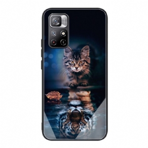 Cover Xiaomi Redmi Note 11 Pro Plus 5G Min Tiger Hærdet Glas