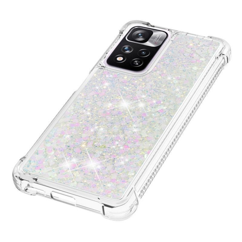 Cover Xiaomi Redmi Note 11 Pro Plus 5G Ønsker Glitter