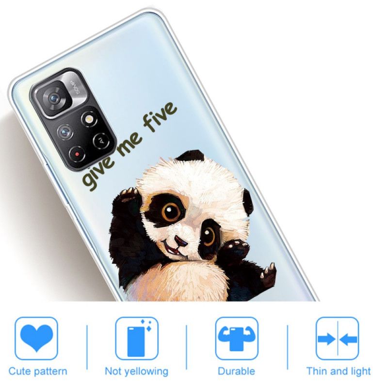 Cover Xiaomi Redmi Note 11 Pro Plus 5G Panda Giv Mig Fem